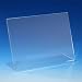 VITAdisplays� Werbeaufsteller / L-St�nder / Querformat, DIN A5 (21�14,8cm), Transparent (NE-370Q)
