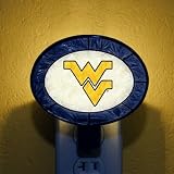 Art Glass Nightlight - West Virginia - (4.25 x 4.25 x 16.5)