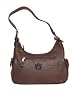 NCAA Embossed Leather Handbag - Mica Ridge