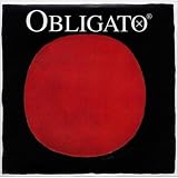 Pirastro Obligato Violin String Set - 4/4 size - Medium Gauge - Silver D - Gold Ball End E