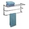Polder Bath Shelf/Towel Rack - Chrome