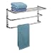 Polder Bath Shelf/Towel Rack - Chrome