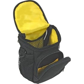 Medium Digital Camera Pouch with Multiple Pockets-V32606