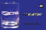 Corvette Engraved Glassware