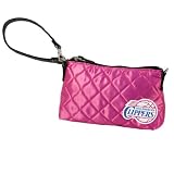 NBA Los Angeles Clippers Pink Quilted Wristlet