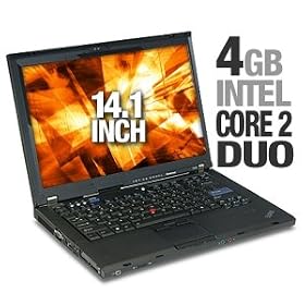 Lenovo ThinkPad T400 6475 - Core 2 Duo P8400 / 2.26 GHz - Centrino 2 with vPro - RAM 4 GB - HDD 160 GB - DVD-Writer - GMA 4500MHD Dynamic Video Memory Technology 5.0 - Gigabit Ethernet - WLAN : 802.11 a/b/g/n (draft), Bluetooth 2.0 - TPM - fingerprint reader - Vista Business - 14.1