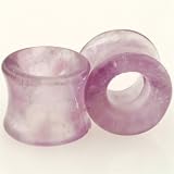 Pair of Amethyst Eyelets: 0g