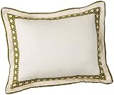 Tommy Bahama Cane Embroidery Breakfast Pillow, Lime