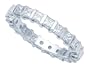 2.10 cttw Karina B(tm) Princess Diamonds Eternity Band - Platinum, 18kt White or Yellow Gold