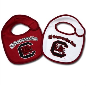 NCAA South Carolina Fighting Gamecocks Infant Bib 2-Piece