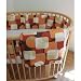 Orange Mod Cube - Stokke Crib Set - 5 PC Stokke Crib to Toddler Set