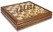 Yugoslavia Staunton Chess Set in Golden Rosewood & Boxwood with Walnut Chess & Backga...