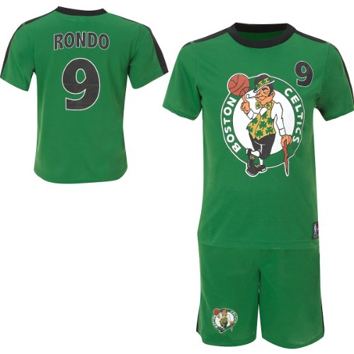 Unk Boston Celtics Rajon Rondo Youth (Sizes 4-16) Pajama Set Kids Size 8