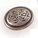 Laurey #53160 1-3/8" Silver Oval Knob