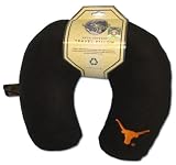 NCAA Texas Longhorns Embroidered U-Shaped Fleece Travel Neck Pillow