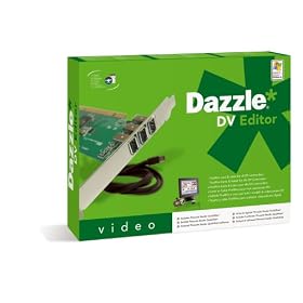 DAZZLE DV EDITOR CTLRPCI IEEE1394/DV CARD/DIGITAL