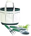 The Rumford Gardener Canvas Tote with Garden Pro Tools, 3-Piece #BGS1006