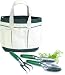The Rumford Gardener Canvas Tote with Garden Pro Tools, 3-Piece BGS1006