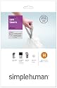 simplehuman bin Liners, 20 bags, 30 Litre, Code H