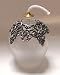 3¼ Inch Tall Oil Lamp - Lilies of the Valley