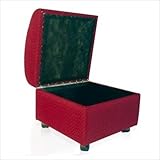 IMAGE OF Matinee Theater Ottoman- Maroon