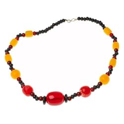 Asha's Choice Resin Beaded Collar Necklace