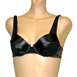 Orlfa $59 Emerald Green Satin Lined Demi Bra #0373 sz 34B 36B