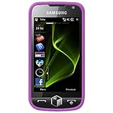 Amzer Silicone Skin Jelly Case for Samsung Omnia 2 i8000 (Purple)