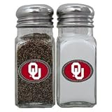 Review Bergamot  / Oklahoma Sooners NCAA Logo Salt/Pepper Shaker Set