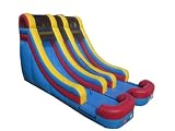 Inflatable drinking water Slides:Waterslide blow up - dual Bay, two Free Blowers, totally free Shipping