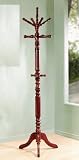 All new item Tobacco brown finish wood coat rack