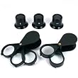 5 Jewelers 5X 10X 15X Pocket Loupes Folding Magnifiers