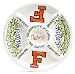 Football Fanatics Gators Divided Veggie Tray