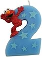 Sesame Street Elmo Number 2 Birthday Cake Candle