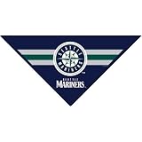 Seattle Mariners Pet Dog Baseball Jersey Bandana M/L