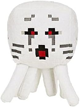 Tikii Minecraft Ghast Plush Toy Stuffed Dolls 7" 18cm