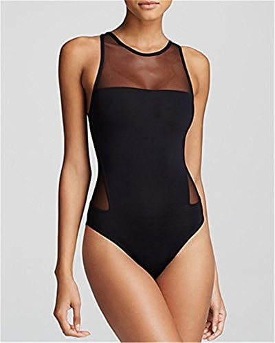DG-GOLD Women's One-Piece Black Backless Bikini Swimsuit Swimwear