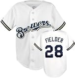 Prince Fielder Milwaukee Brewers MLB Youth Jersey