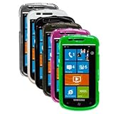 Six Hard Cases / Covers / Shells for Samsung Focus / SGH-I917 - Clear, Whit ....