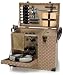 Outdoor Living : Picnic & Beyond Estate Enhanced Luxury Wooden Picnic Chest for Four