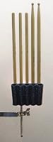 QUICK-STICK DRUM STICK HOLDER Colour: Blue by Silclear