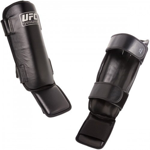 Gungfu UFC Muay Thai Kickboxing Leather Shin/Instep Guards