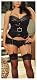 Unrivaled Dreamgirl Women’s Plus Size Black Tie Affair Satin Corset This Instant
