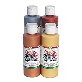 Color Splash ! Metallic Acrylic Paint, 8 Oz. ( Set of 4 ) - B000GPRNRC - Amazon