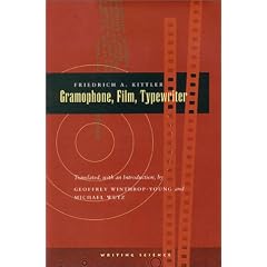 Gramophone, Film, Typewriter