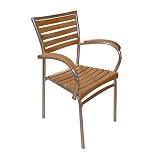 Review Danetti  / Beech : Aluminium Dana Outdoor Chair