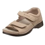 Propet Womens Pedic Walker Sandal,Dusty Taupe Nubuck,10 W (US Womens 10 D)