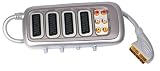 SLx Gold 4 way Switchable scart selector with 2 sets of Phono. 0.5 mtr
