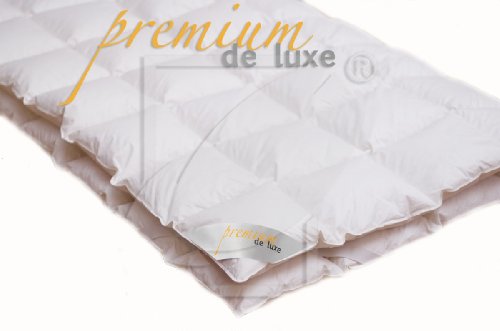 Hanskruchen Premium de luxe 975.97.011 Matratzenauflage, 100 x 200 cm, 4 x 8 Karos, 1.070 gr.