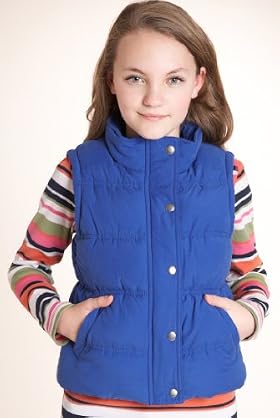 Funnel Neck Quilted Padded Gilet